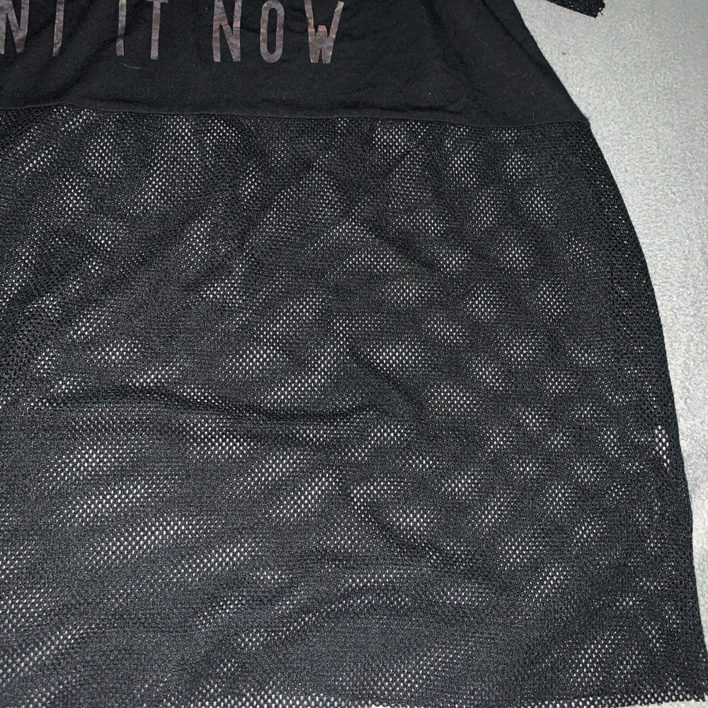 Fishnet Sleeve Top